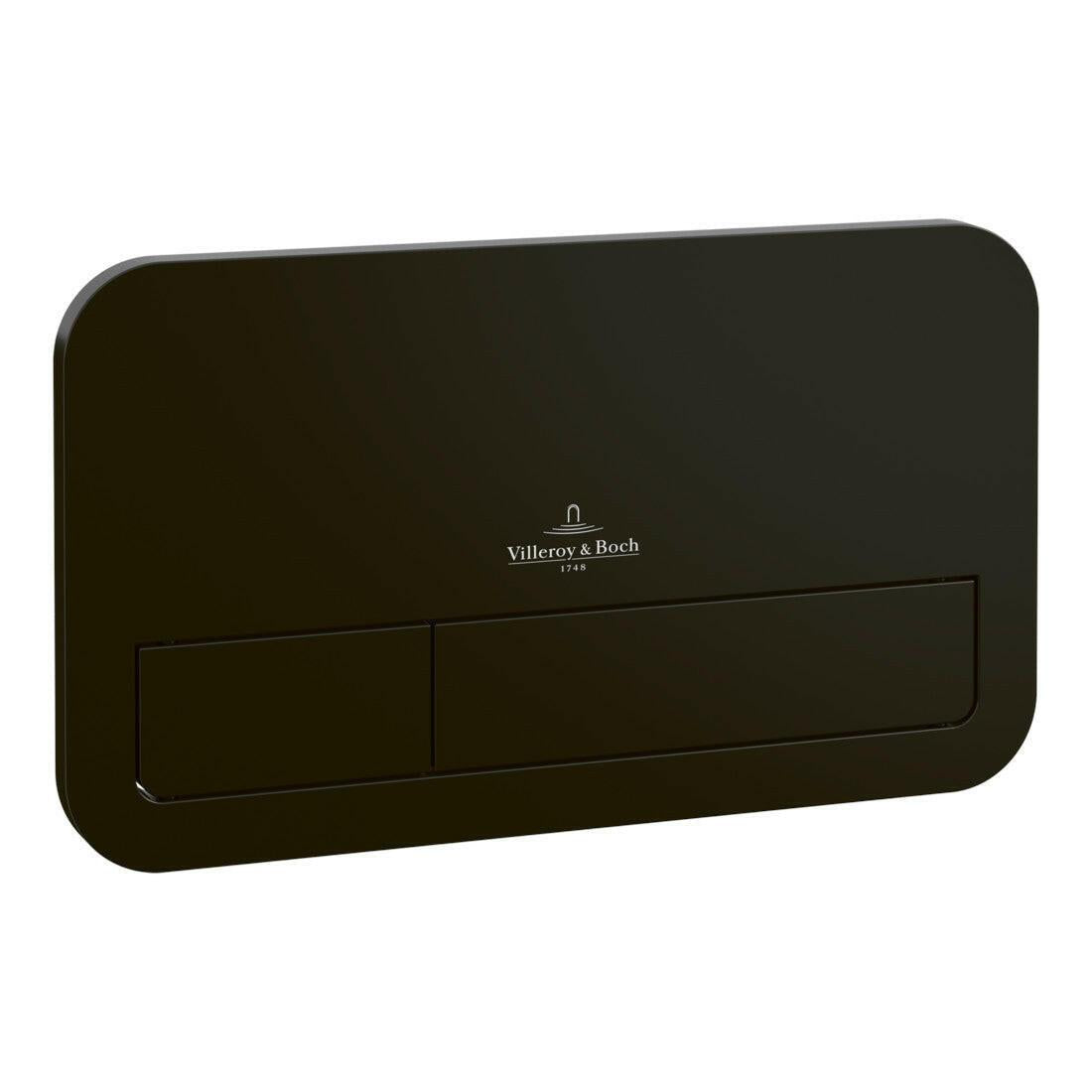 Villeroy&Boch ViConnect nyomólap 200S, Dual flush, matt fekete (922490AN)