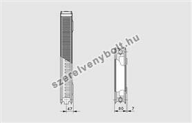 Vogel&Noot 21K-S 500x400 kompakt radiátor-2