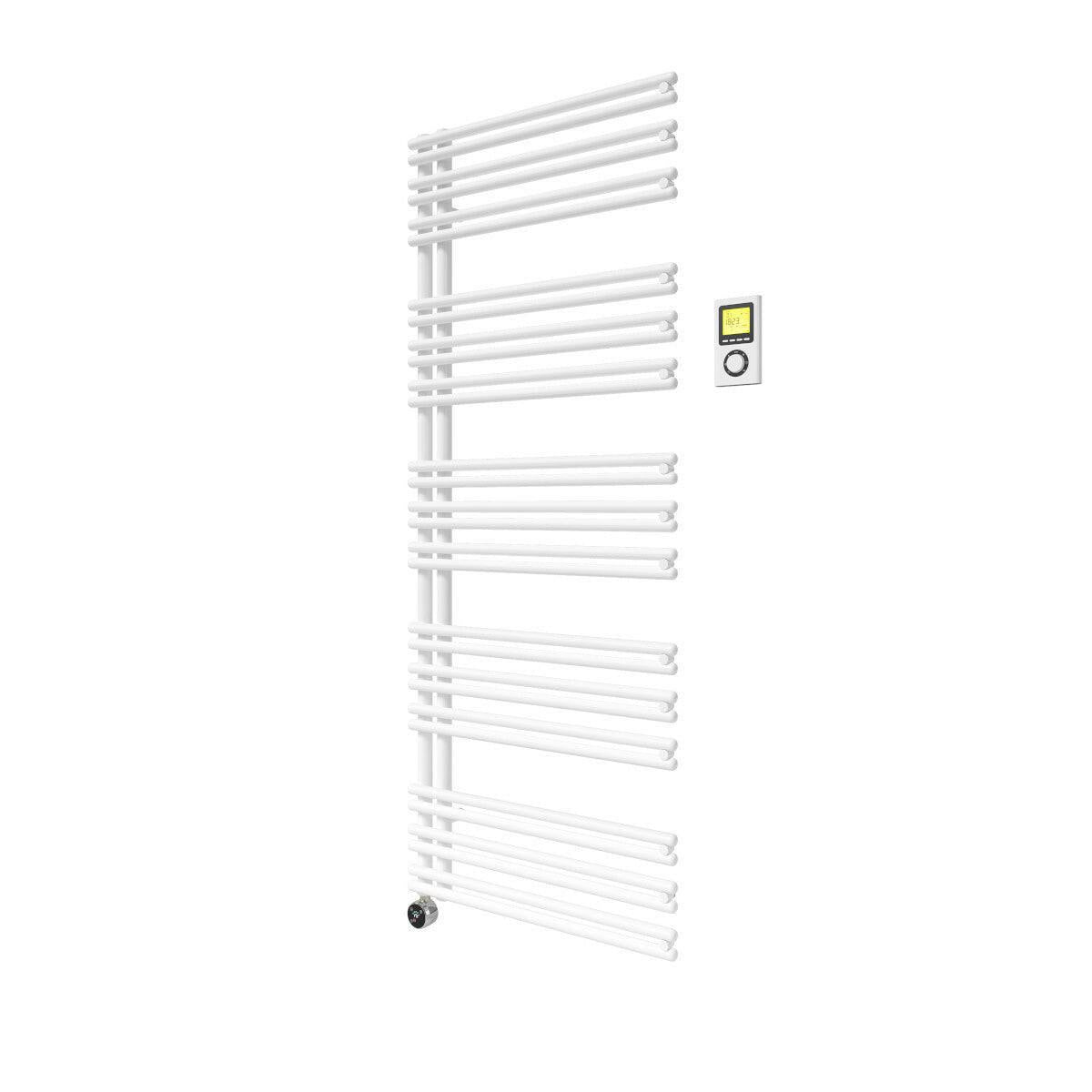 Vogel&Noot Figuresse Gate Electric 600x1834 matt antracitszürke törölközőszárítós radiátor (FHZM018306000N0S0022)