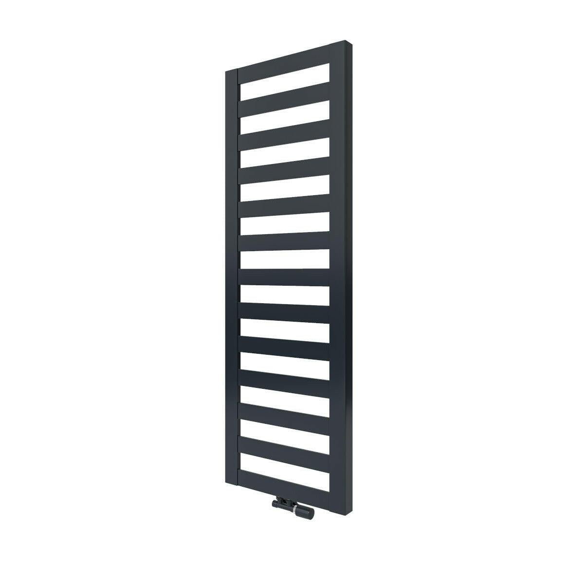 Vogel&Noot Figuresse Rasp 606x1222 matt antracitszürke törölközőszárítós radiátor (FLTA012206000N0S0022)
