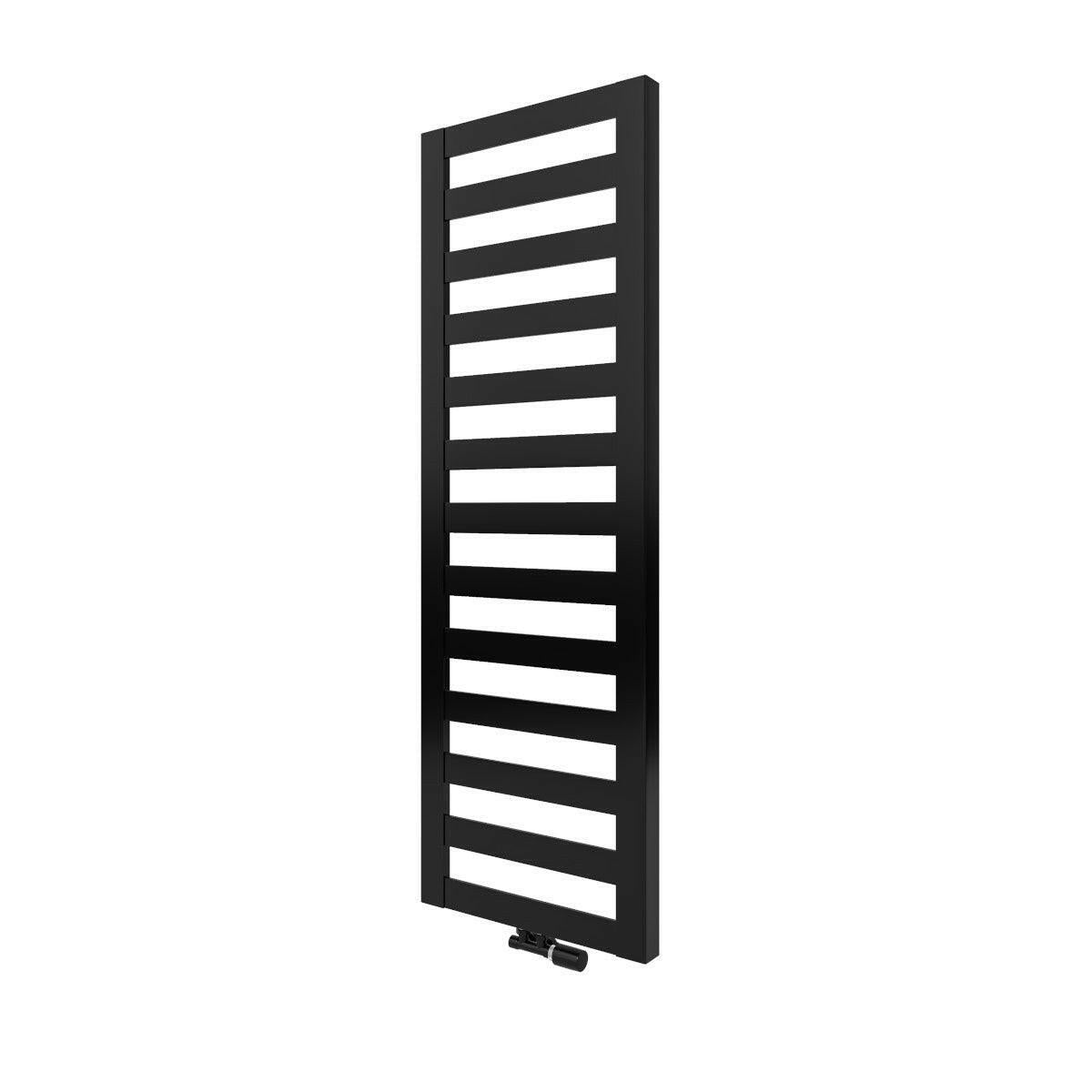 Vogel&Noot Figuresse Rasp 606x1798 matt mélyfekete törölközőszárítós radiátor (FLTA018006000N0S0029)
