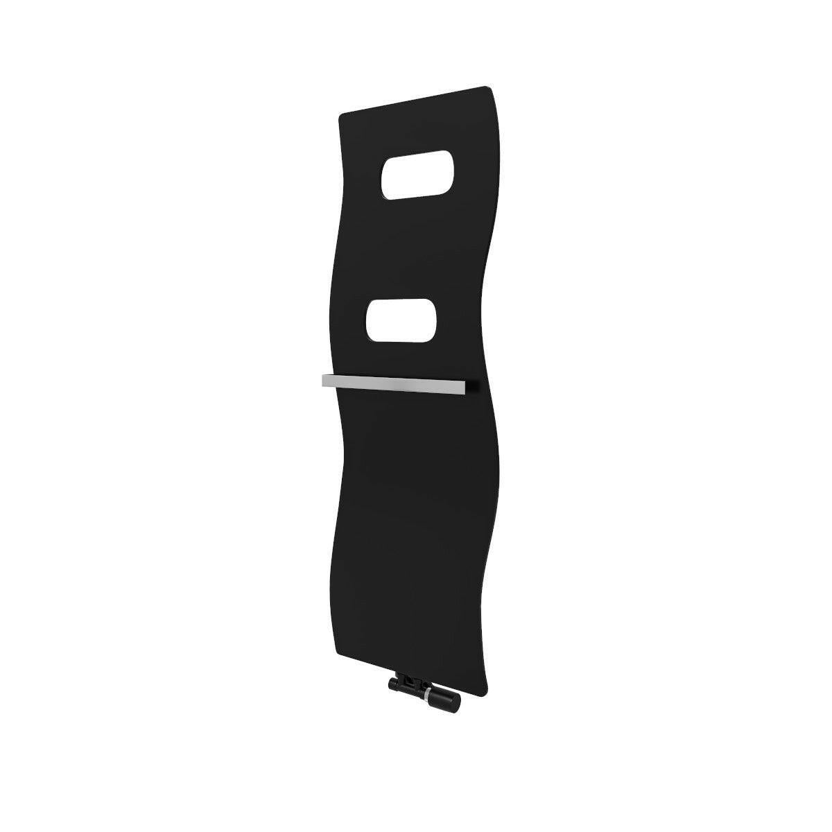 Vogel&Noot Figuresse Impulse 590x1790 matt mélyfekete törölközőszárítós radiátor (FLVA017905900N0S0029)