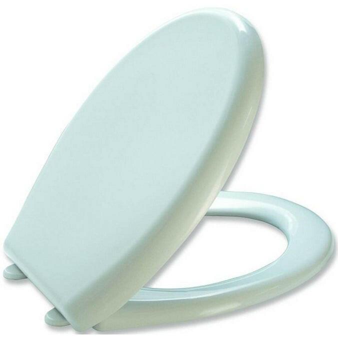 MKW Universal Eco WC ülőke tetővel, thermoplast műanyag zsanérral