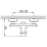 Wellis Cosmo zuhany csaptelep (21,5x12,5x11,8)-2