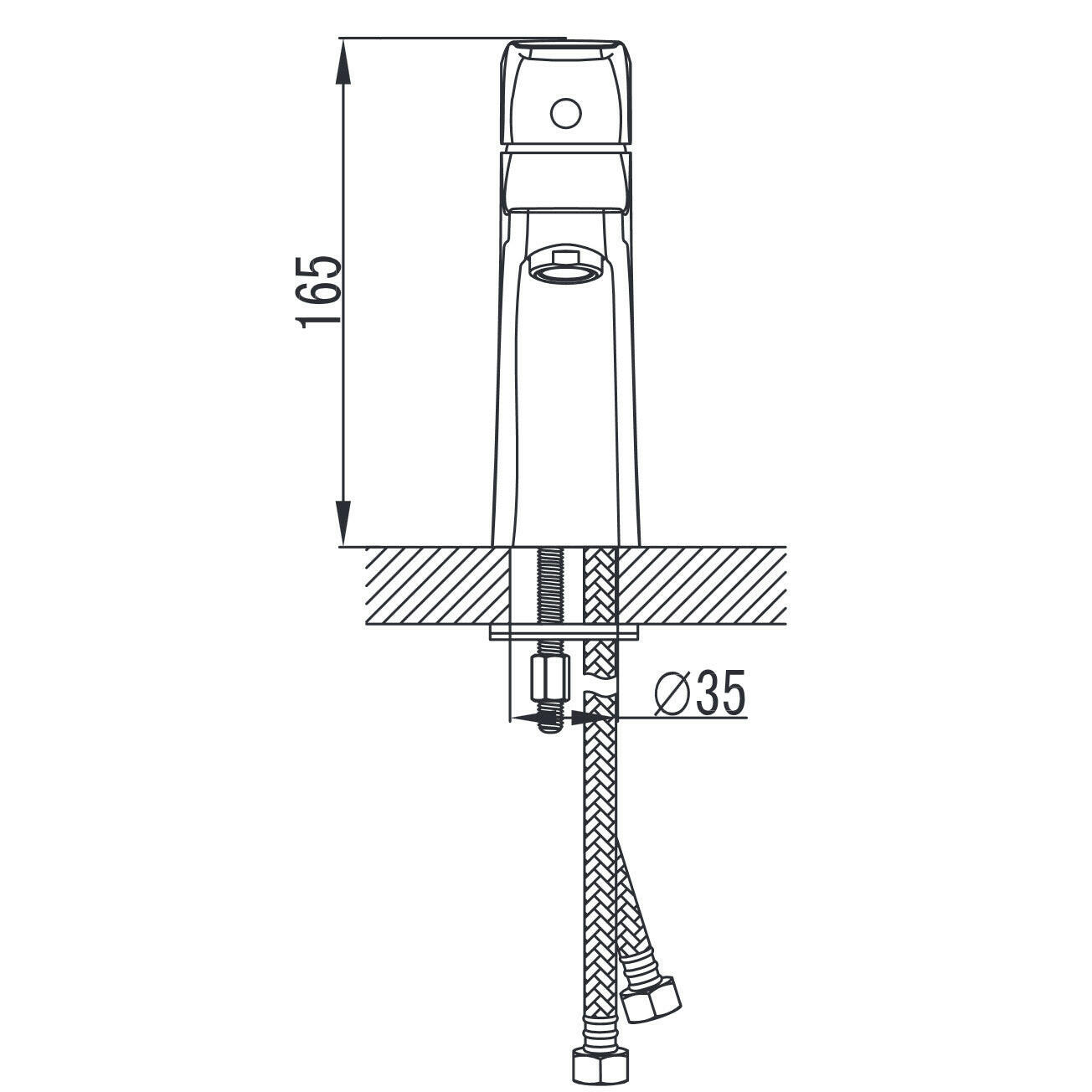 Wellis Bellini mosdó csaptelep (16,5x17,6)-2