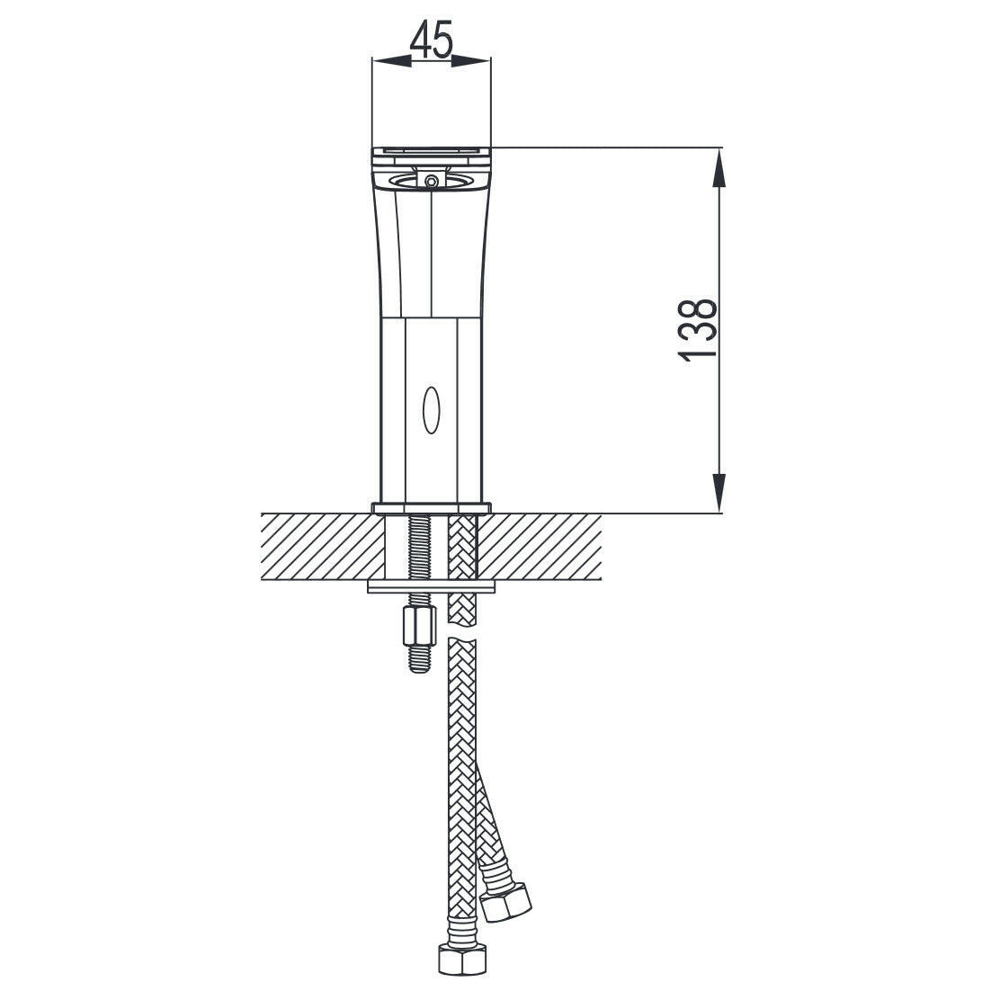 Wellis Faust mosdó csaptelep (13,8x4,5)-2