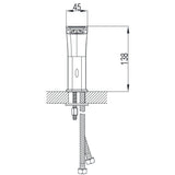 Wellis Faust mosdó csaptelep (13,8x4,5)-2