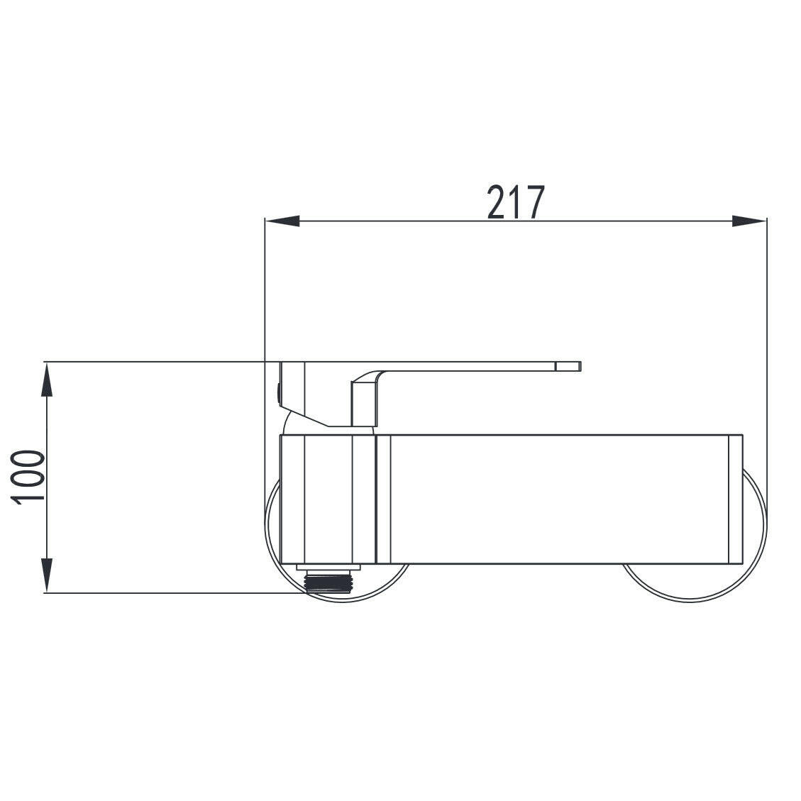 Wellis Faust zuhany csaptelep (10x21,7)-1