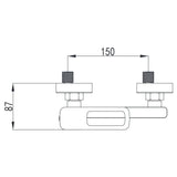 Wellis Faust zuhany csaptelep (10x21,7)-2