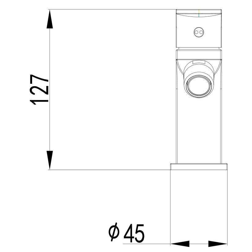 Wellis Mamba bidé csaptelep, 12,7 cm (ACS0270)
