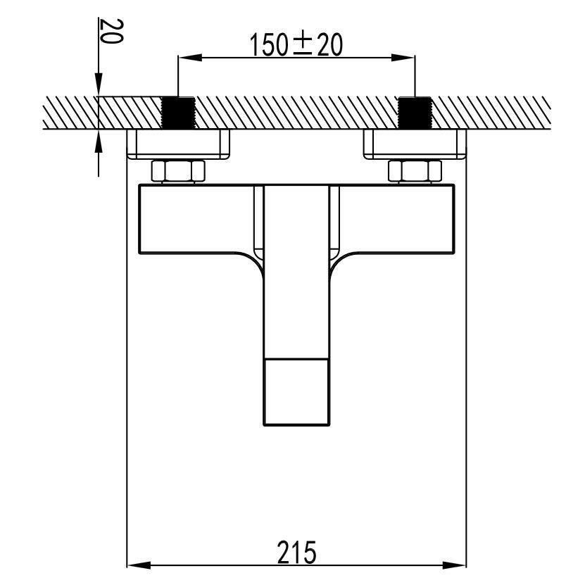 Wellis Mamba kád csaptelep, 21,5x18,8x10,9 cm (ACS0272)