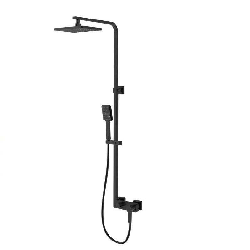Wellis Mamba zuhanyrendszer, matt fekete ( ACS0304 )