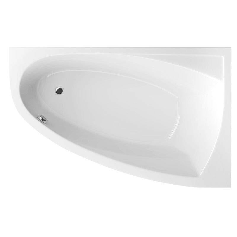 Wellis Matana jobbos aszimmetrikus kádtest 150, lábbal, 150x95x60 cm (AK00502)