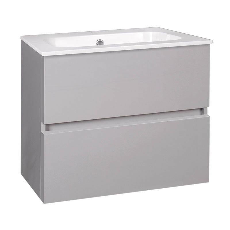 Wellis Elois Grey 60 2 fiókos mosdószekrény, 59x45x55 cm (WB00267)