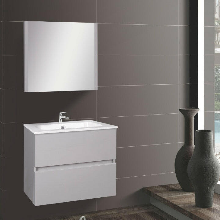 Wellis Elois Grey 60 2 fiókos mosdószekrény (59x45x55)-1