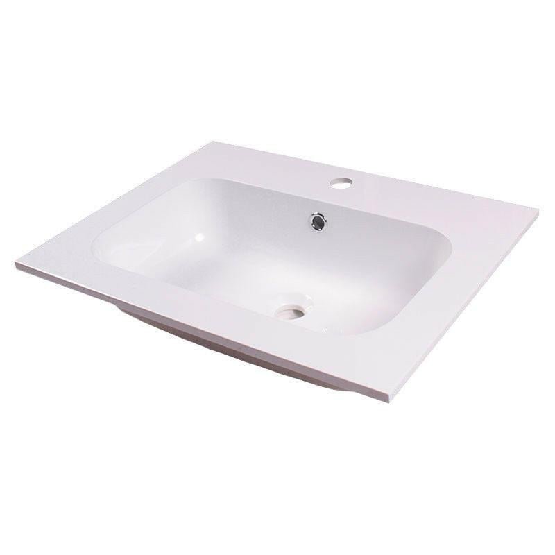 Wellis Elois Grey 60 mosdó, 60x46x1,5/17,3 cm (WB00268)