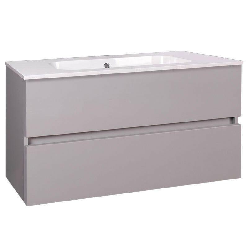 Wellis Elois Grey 80 2 fiókos mosdószekrény, 79x45x55 cm (WB00270)