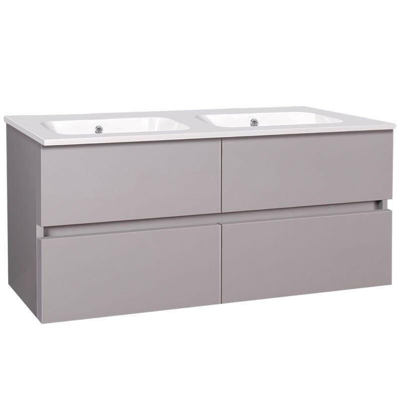 Wellis Elois Grey 120 4 fiókos mosdószekrény, 119x45x55 cm (WB00273)