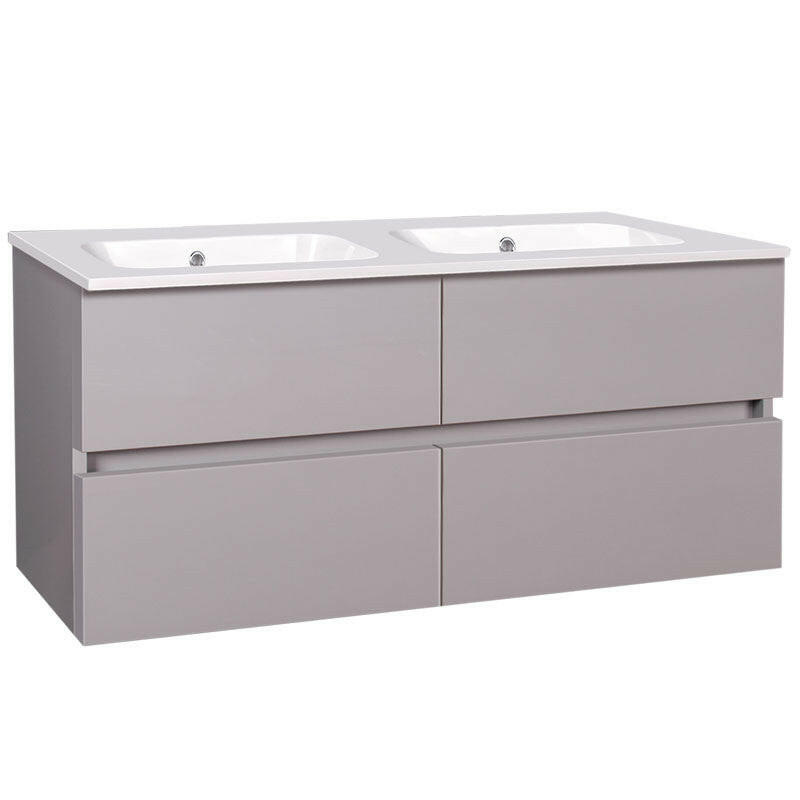 Wellis Elois Grey 120 4 fiókos mosdószekrény (119x45x55)-0