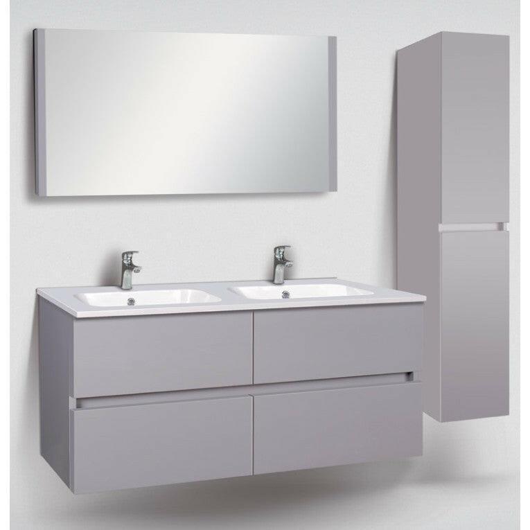 Wellis Elois Grey 120 4 fiókos mosdószekrény, 119x45x55 cm (WB00273)