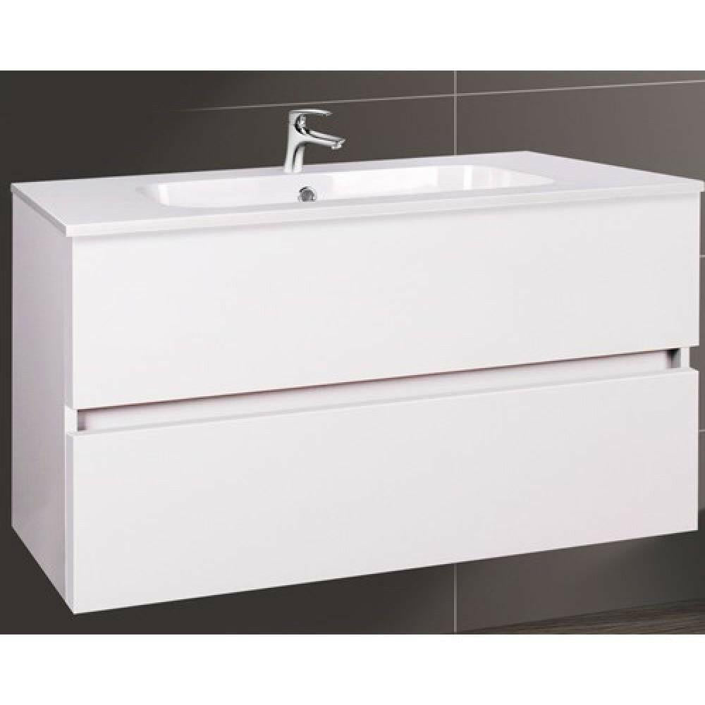 Wellis Elois White 80 2 fiókos mosdószekrény, 79x45x55 cm (WB00312)