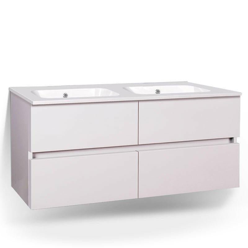 Wellis Elois White 120 4 fiókos mosdószekrény, 119x45x55 cm (WB00314)