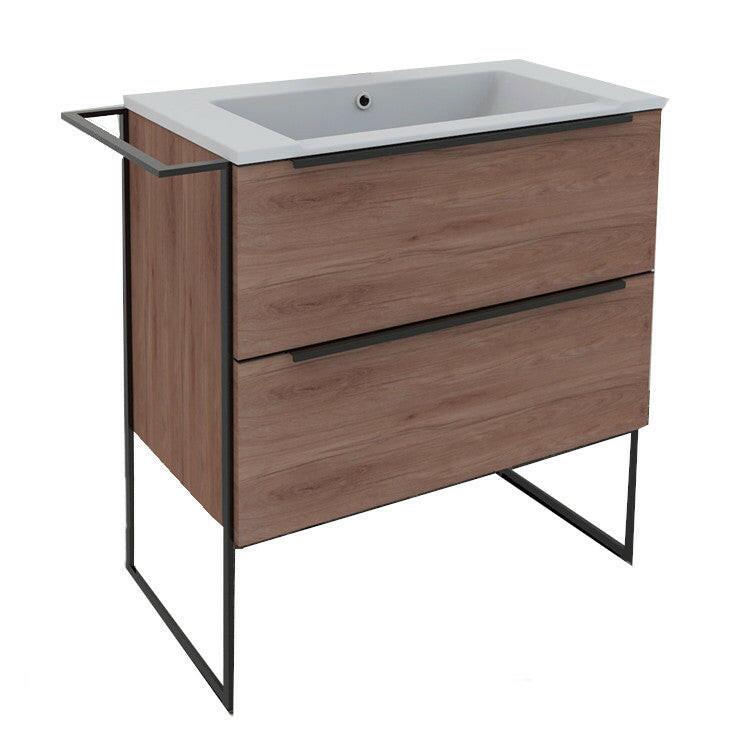 Wellis Jersey 2 fiókos mosdószekrény, 79,4/90,4x45,5x82 cm (WB00319)