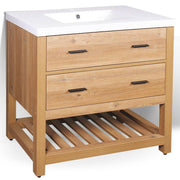 Wellis Soria 2 fiókos mosdószekrény, alsó polccal, 89x45x80 cm (WB00335)
