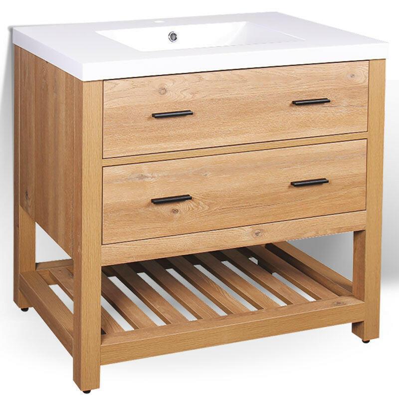 Wellis Soria 2 fiókos mosdószekrény, alsó polccal, 89x45x80 cm (WB00335)