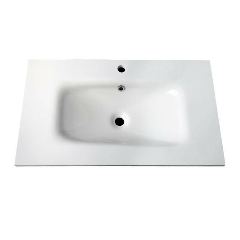Wellis Almeria műmárvány mosdó, 81x46x1,8/16 cm (WB00345)