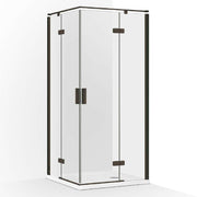 Wellis Murano két nyílóajtós szögletes kabin Easy Cleannel, 90x90x195 cm (WC00420)
