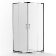Wellis Caprera 2 tolóajtós íves zuhanykabin Easy Cleannel (90x90x185) (WC00432)