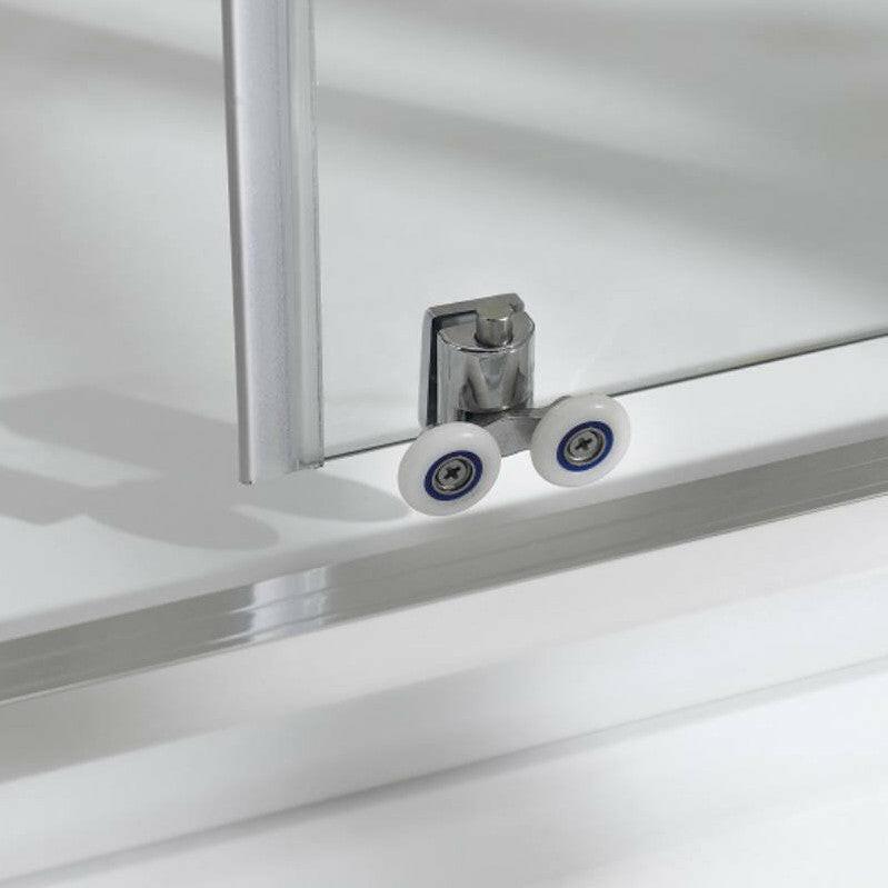 Wellis Aquarius 90 két tolóajtós íves kabin Easy Cleannel 90x90x190 cm (WC00472)