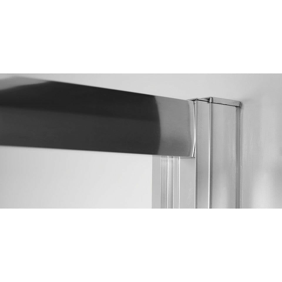 Wellis Premier tolóajtós zuhanyfal Easy Cleannel (100x190) ( WC00475 )