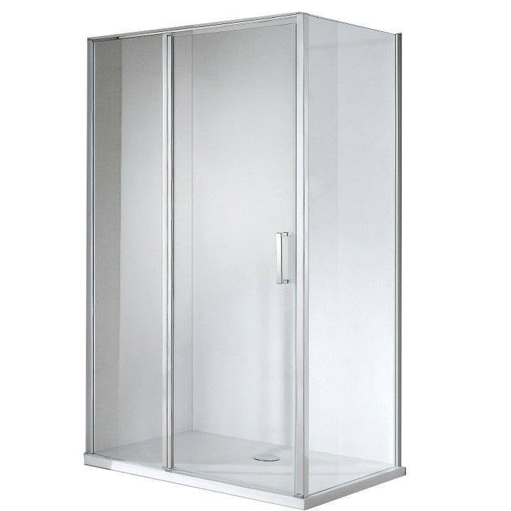 Wellis Triton egy nyílóajtós szögletes kabin Easy Cleannel, 120x80x190 cm (WC00479)