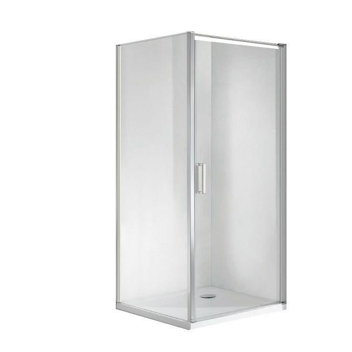 Wellis Quadrum egy nyílóajtós szögletes kabin Easy Cleannel (90x90x190) (WC00482)