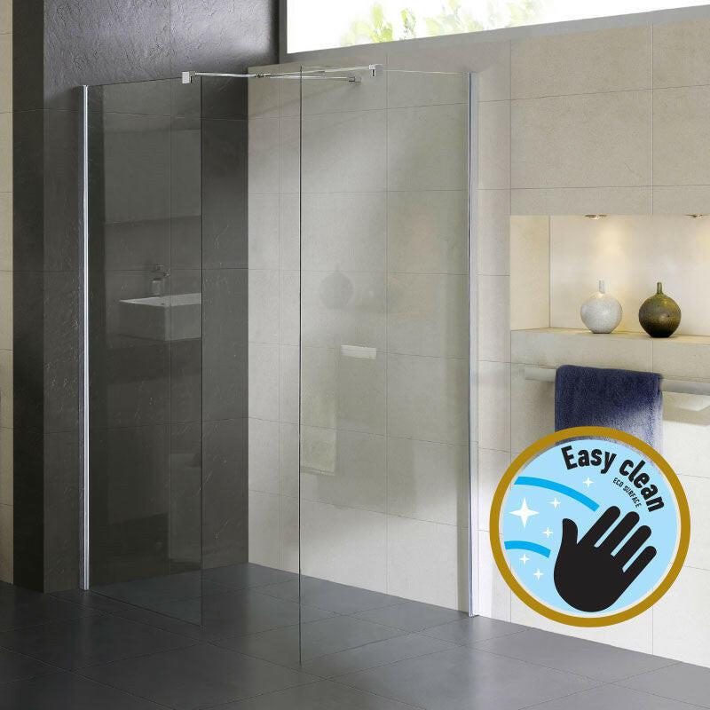Wellis Astro 140 walk - in zuhanyfal kombi Easy Cleannel (140x90x190) (WC00491)