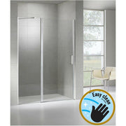 Wellis Pure 90 nyílóajtós zuhanyfal. easy cleannel, 90x190cm ( WC00519 )