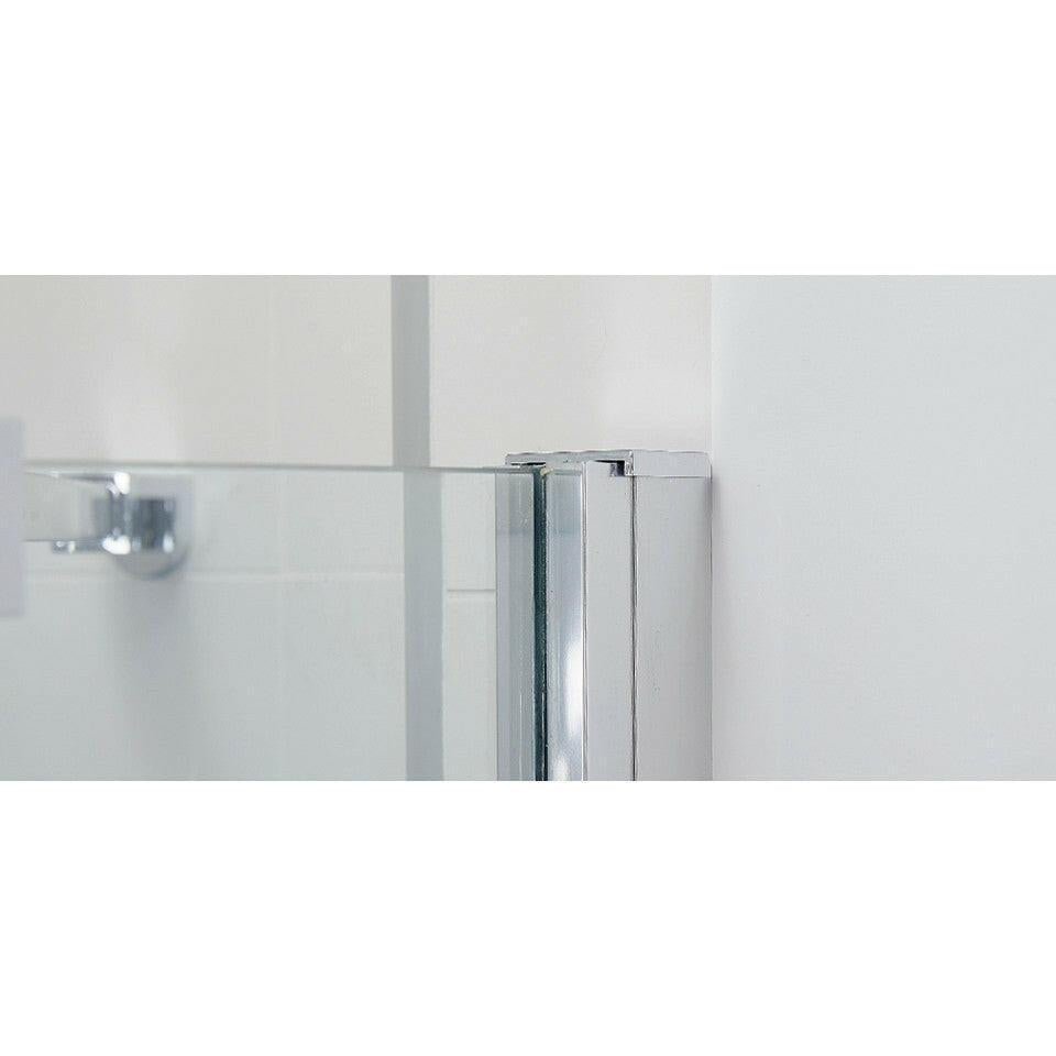 Wellis Pure 90 nyílóajtós zuhanyfal. easy cleannel, 90x190cm ( WC00519 )