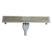 Wellis W - Drain Square 90 zuhanyfolyóka, 90x7x9,5 - 11 cm (WE00094)