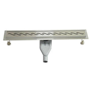 Wellis W - Drain Wavy 90 zuhanyfolyóka, 90x7x9,5 - 11 cm (WE00095)