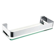 Wellis Capri polc ÜVEG - FÉM, 40x7x14,3 cm (WE00130)