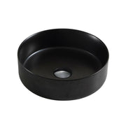 Wellis Rose Black matt fekete pultra építhető mosdó, 35,5x12 cm (WF00059)