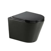 Wellis Clement Black fali Rimless WC, matt fekete, 36x51,7x35,7 cm (WF00070)