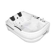 Wellis Dublo E - Max™, hidromasszázs kád, csaptelep nélkül, 180x130x70 cm (WK00005 - 7)