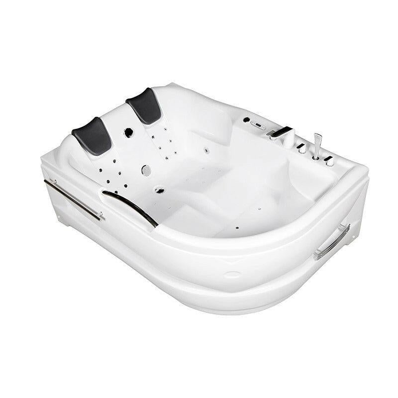 Wellis Dublo E - Max™, hidromasszázs kád, csaptelep nélkül, 180x130x70 cm (WK00005 - 7)