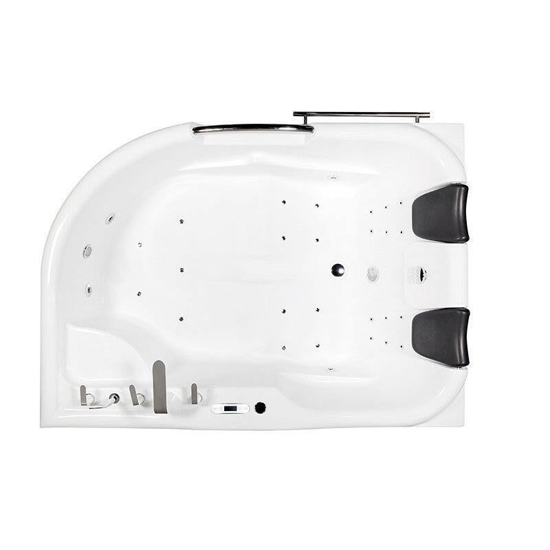 Wellis Dublo E - Max™, hidromasszázs kád, csaptelep nélkül, 180x130x70 cm (WK00005 - 7)