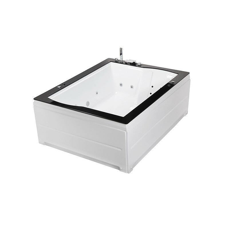 Wellis Nera Maxi Hydro™, hidromasszázs kád, Flipperrel, 185x150x72,5 cm (WK00009 - 2)