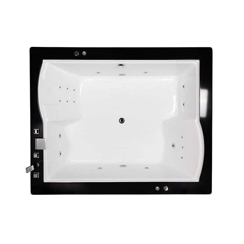 Wellis Nera Maxi Hydro™, hidromasszázs kád, Flipperrel, 185x150x72,5 cm (WK00009 - 2)
