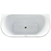 Wellis Calabria Black szabadon álló kád fekete külsővel, 170x80x58 cm (WK00138)